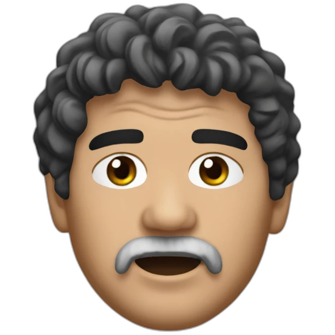 maradona-face emoji