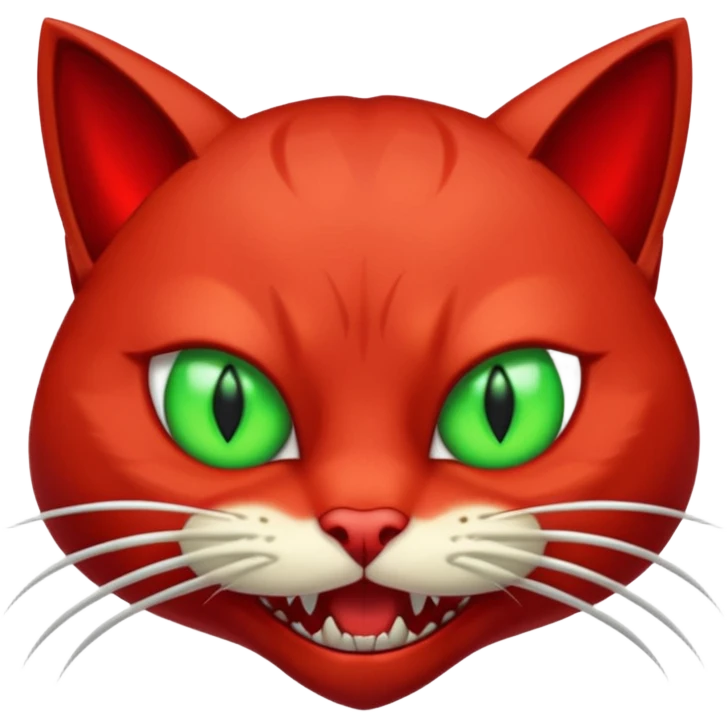  red vampire cat emoji