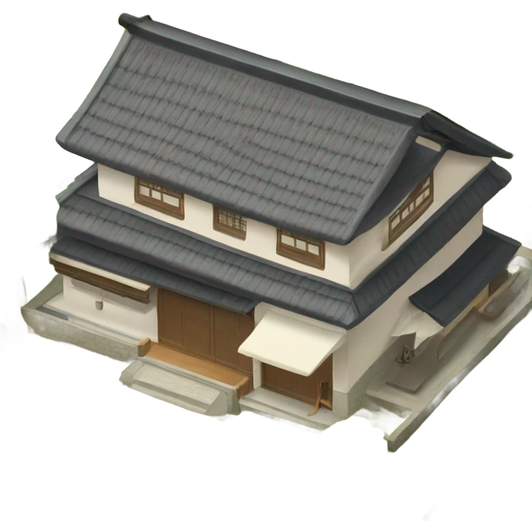Modern japan family house  emoji