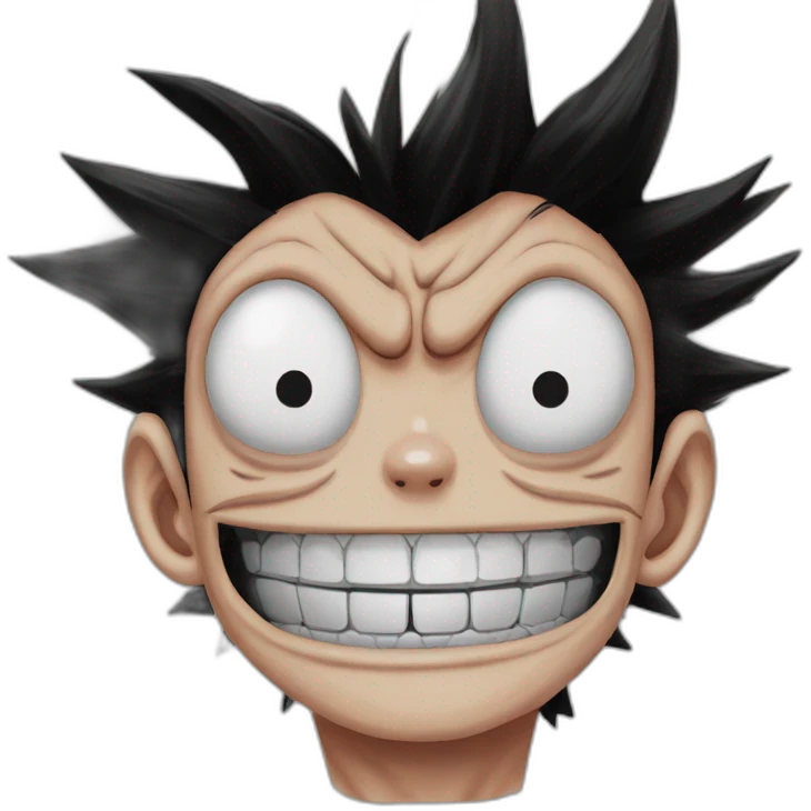 Monkey D Luffy gear 5 emoji