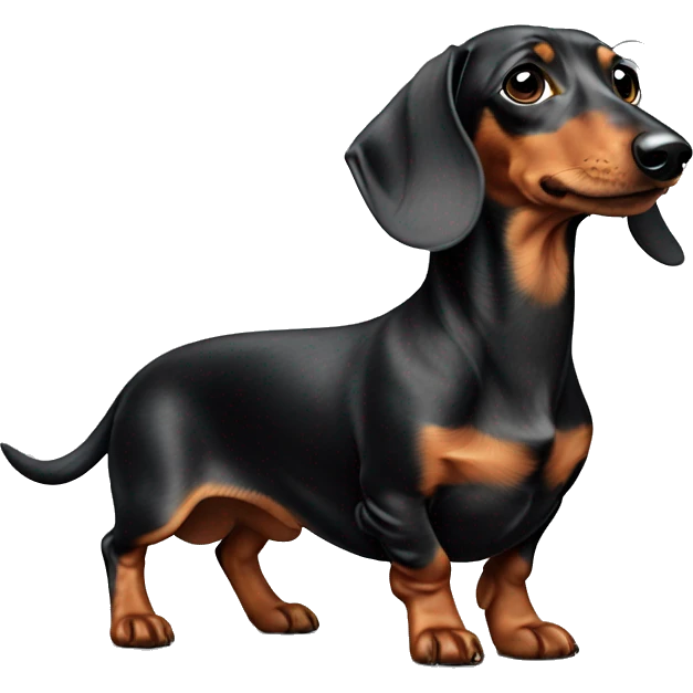 dapple dachshund emoji