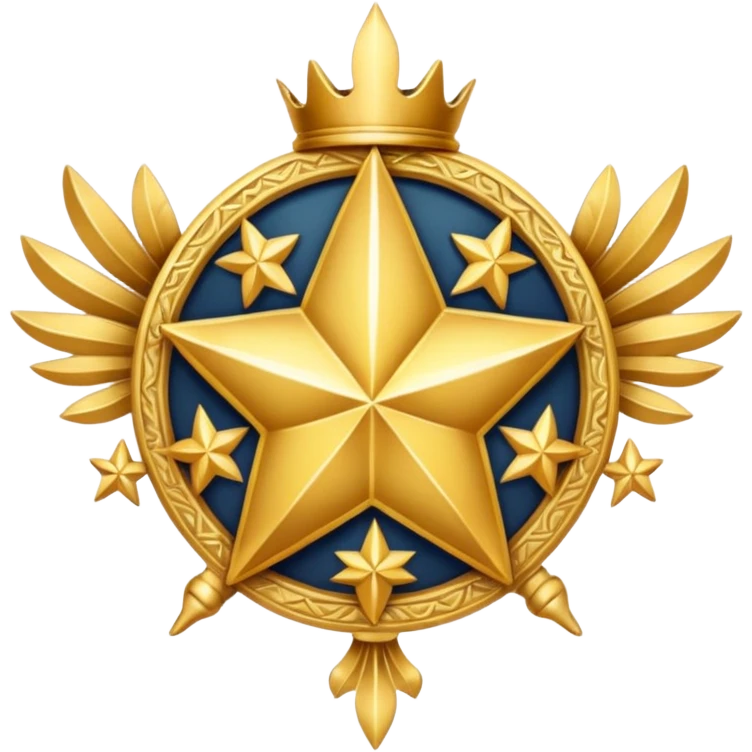 5 star crest emoji
