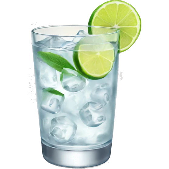 Gin and Tonic  emoji