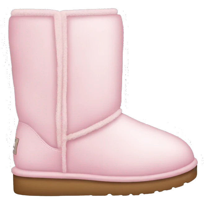 light pink uggs emoji