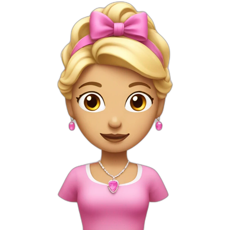 pink pilates princess emoji