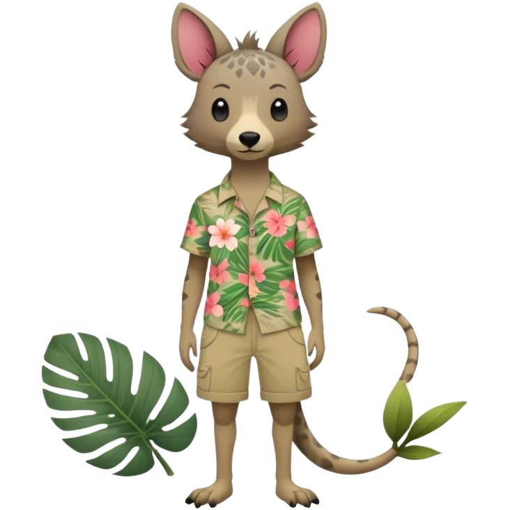 Modern tropical Vernid-Trico-species by LiLaiRa full body emoji