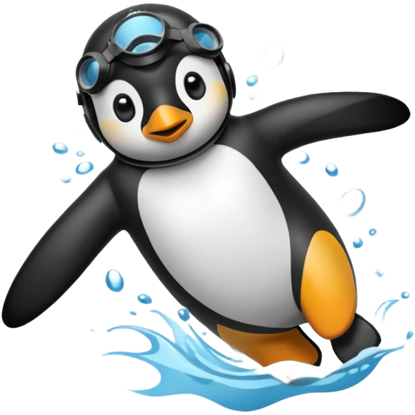 penguen dalgıç emoji