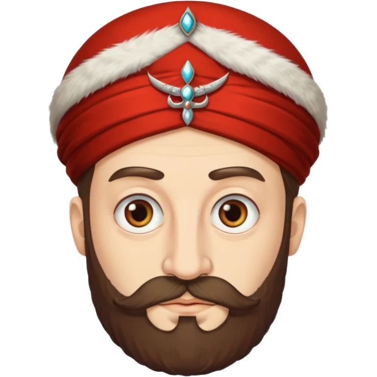 A turkish Sultan HE IS EXTREMELY INSANE AND CRAZY emoji