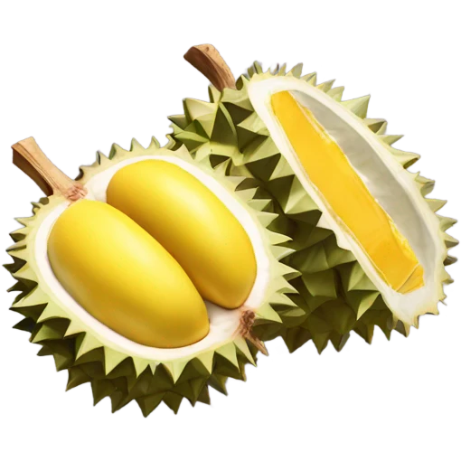 two durian emoji