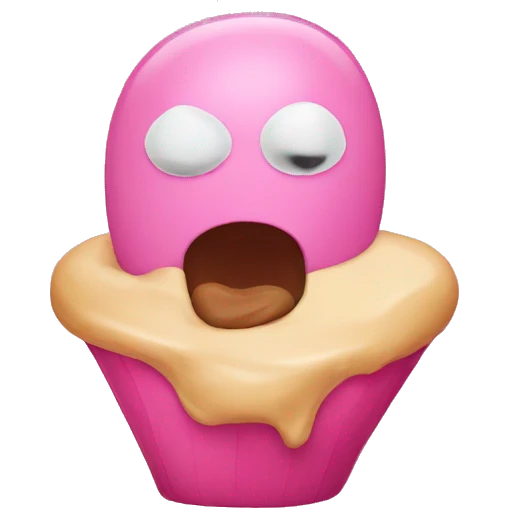 Pink food emoji