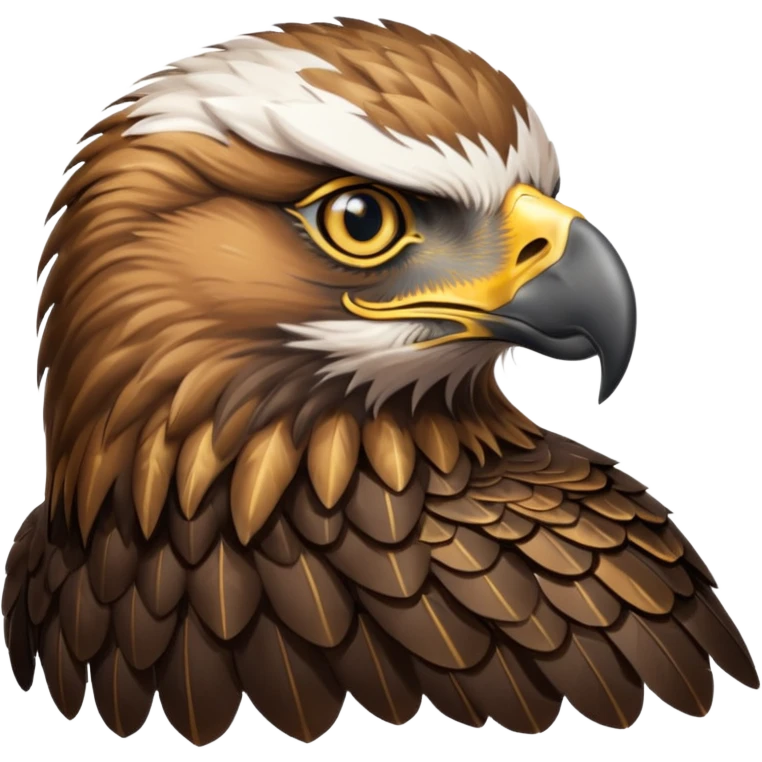 Golden eagle emoji