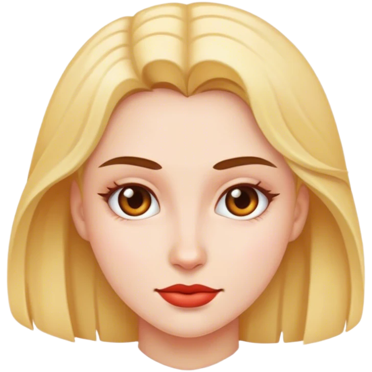 женшина с closeup emoji