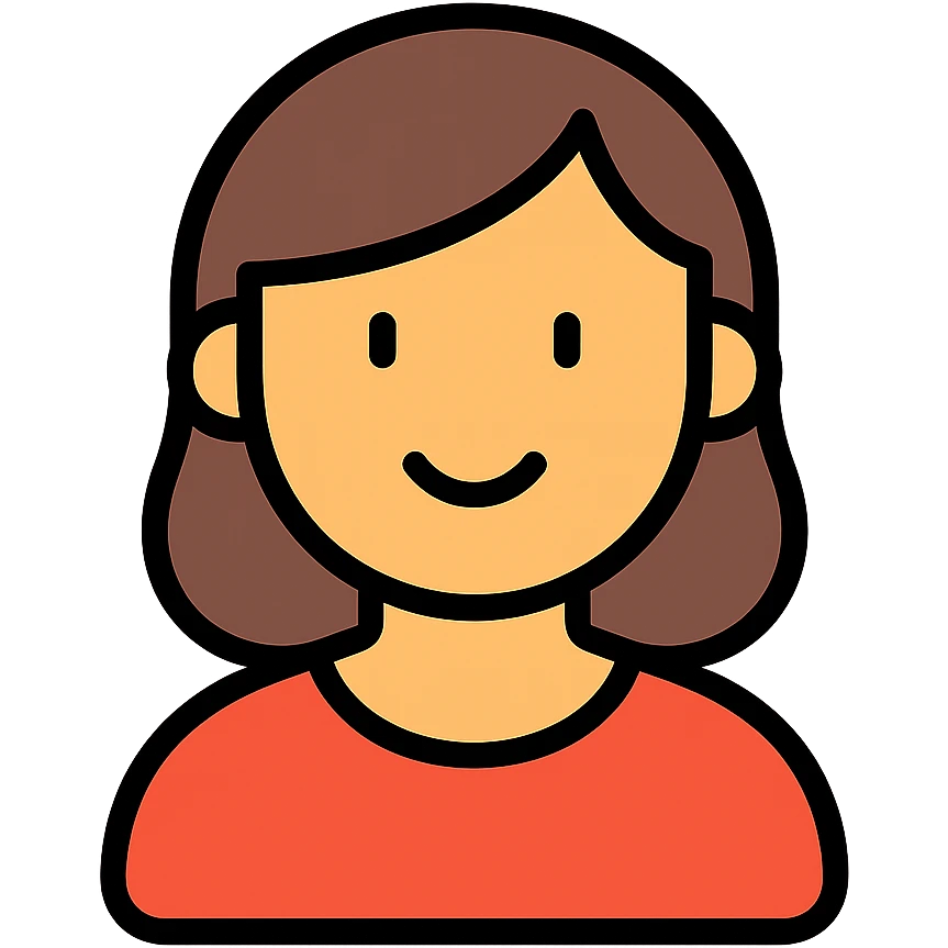mom icon with color outline emoji