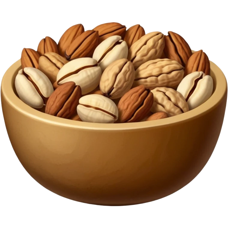 a bowl of nuts emoji