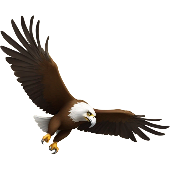 Eagle carrying a ram emoji