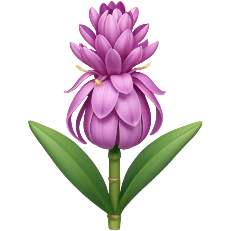 a light margenta  Hyacinth emoji