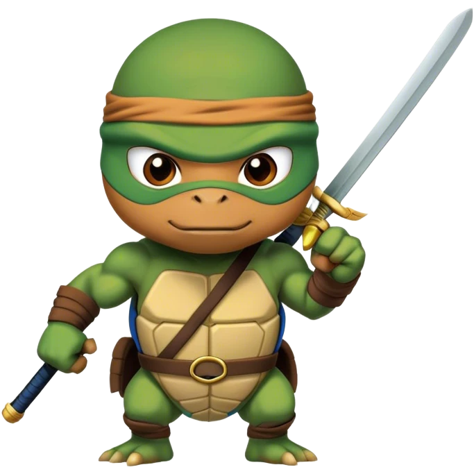 ninja turtle mbappe emoji
