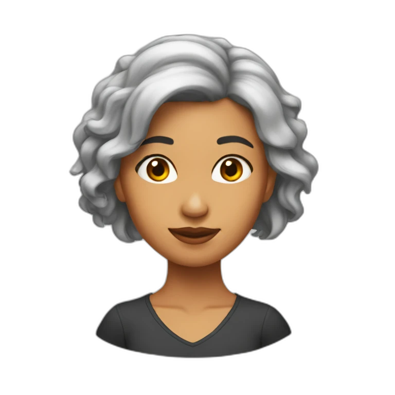 chica de pelo rojo emoji
