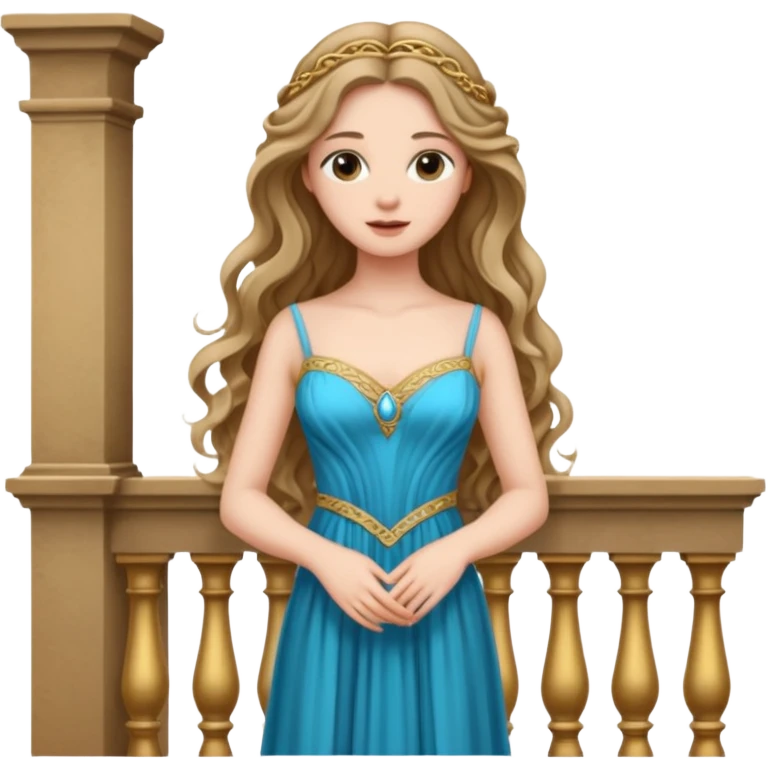 Juliet on the balcony emoji