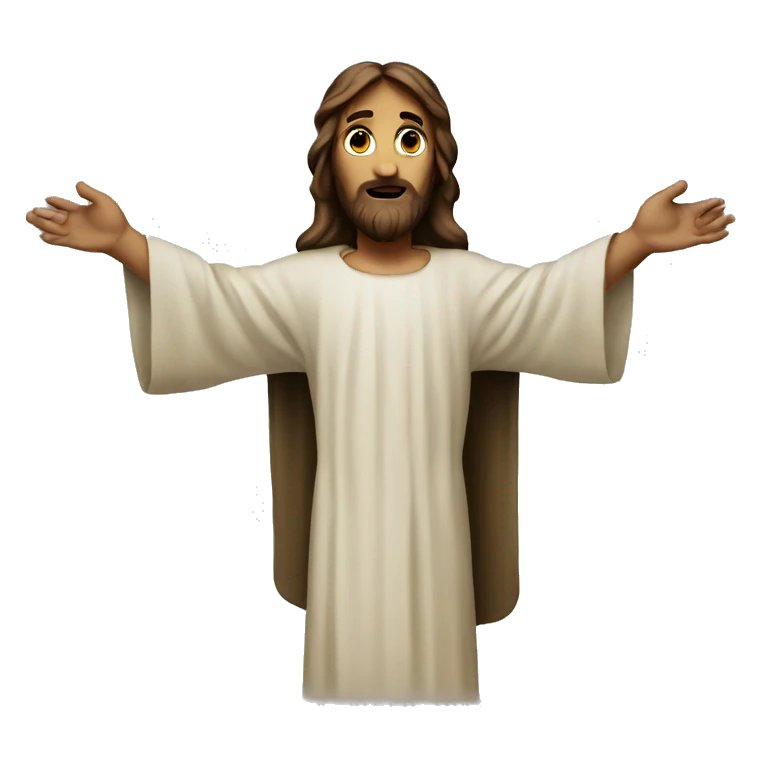 Jesus cross emoji