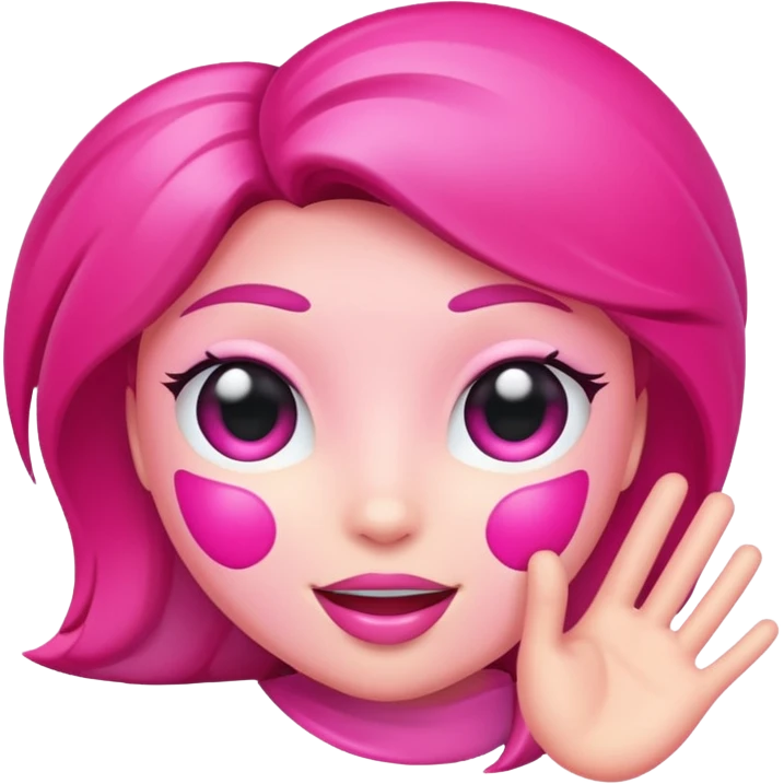 pink +  emoji