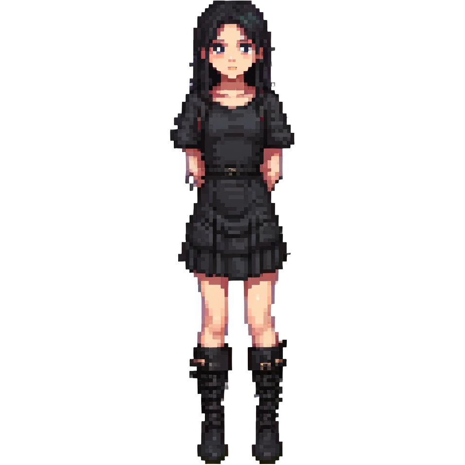 goth girl emoji