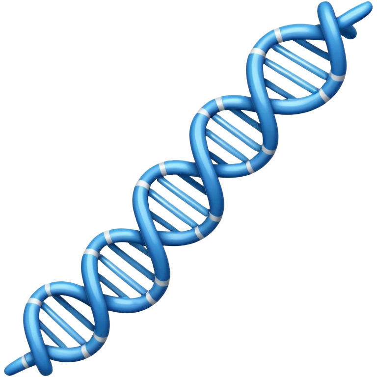 gene emoji, simple DNA structure emoji