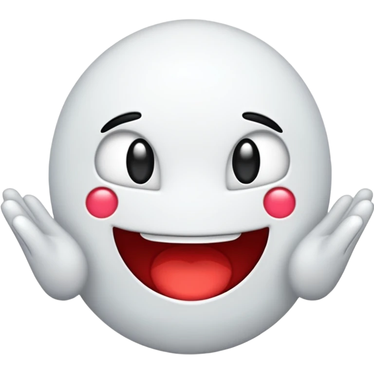 Manos de Emoji de fantasmita  haciendo señas  emoji