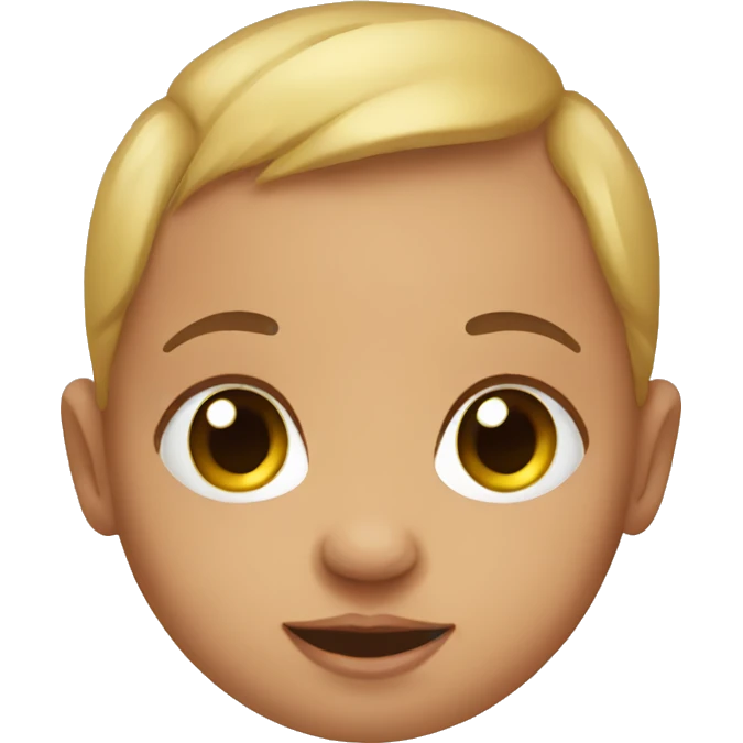 A newborn baby emoji