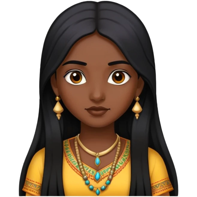 Indian girl emoji