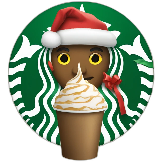 Starbucks Holiday merdch emoji