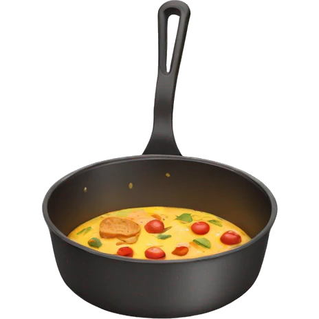 pan with food emoji