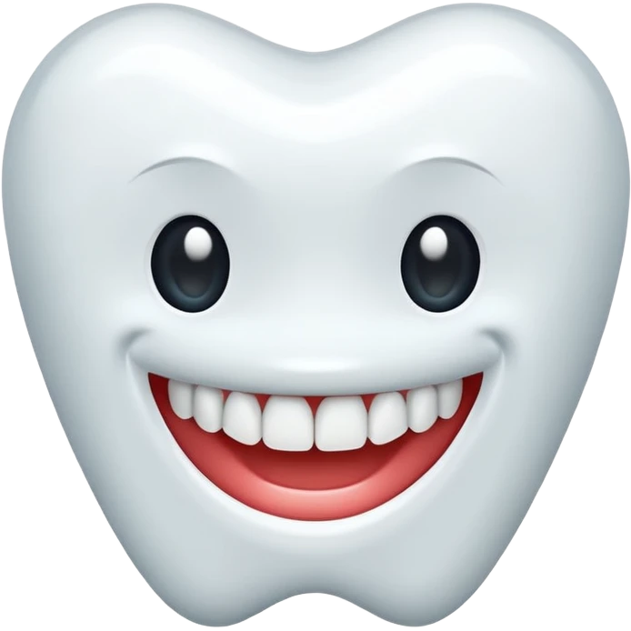 teeth without face emoji