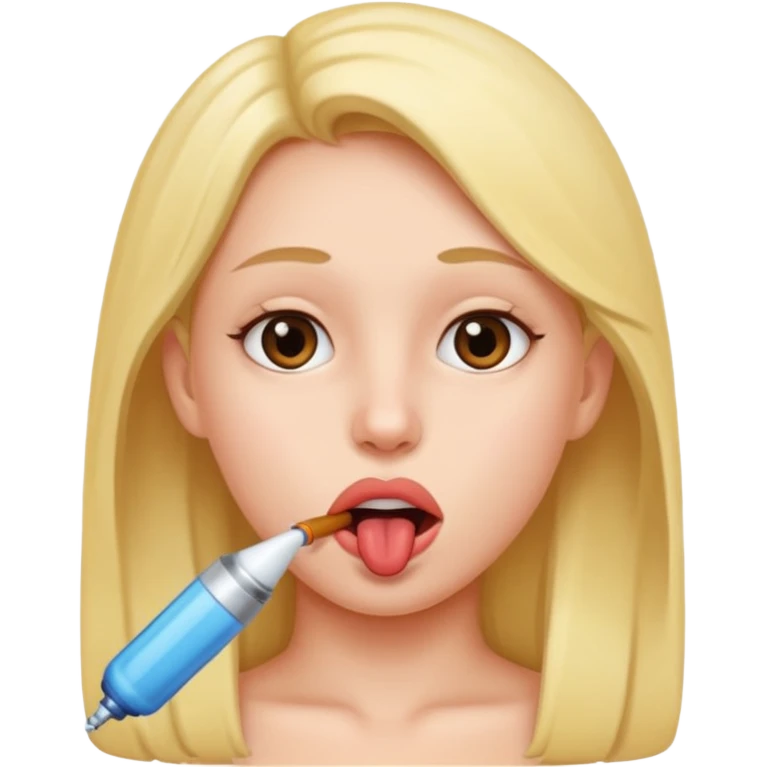 Девушка с членом в роте emoji