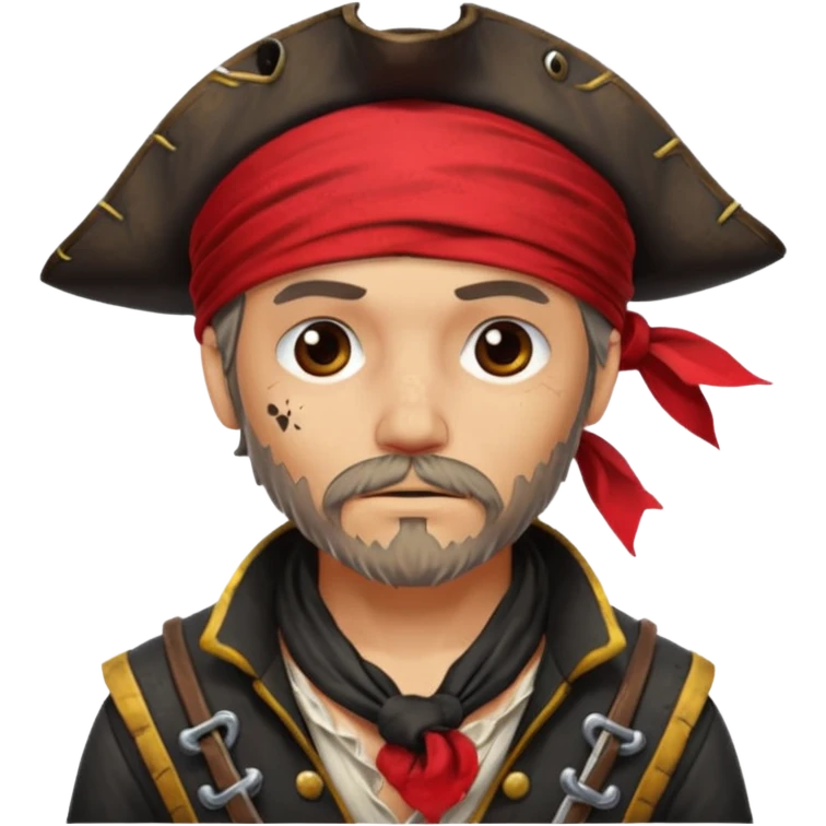 tired pirate emoji