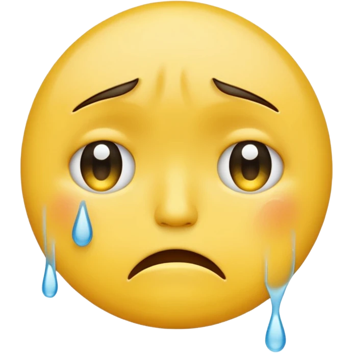 crying face emoji emoji