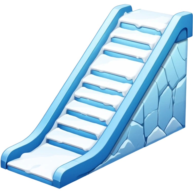 snow jibbing ramp emoji