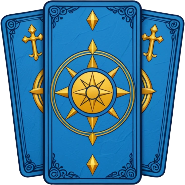 tarot cards back side emoji