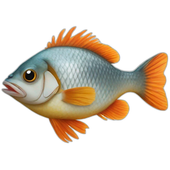 Chicken fish emoji