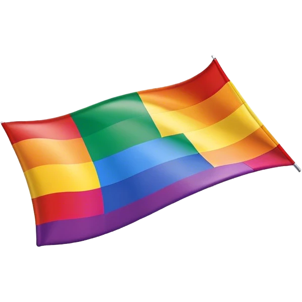 Drapeau gay  emoji