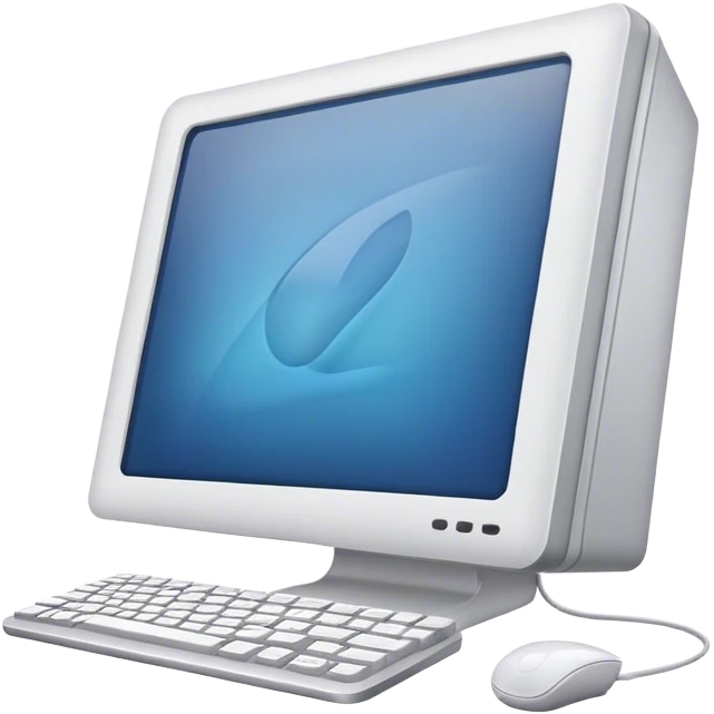 desktop computer emoji