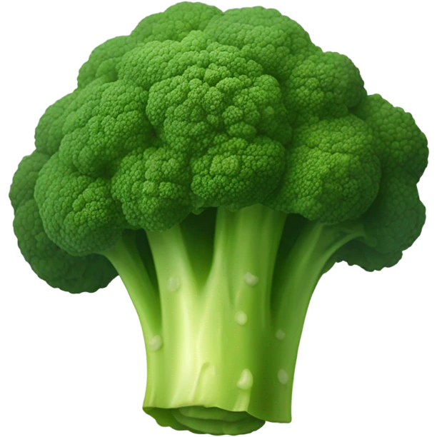 Smoking broccoli emoji