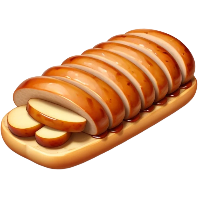 chicken apple sausage emoji