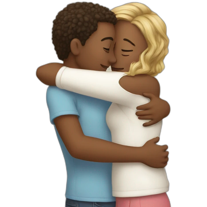 Hug emoji