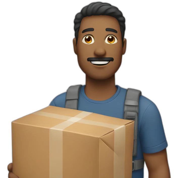 man-with-a-parcel emoji