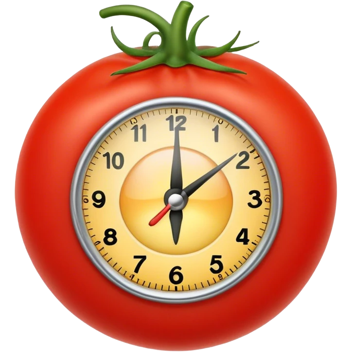 pomodoro tomato timer emoji