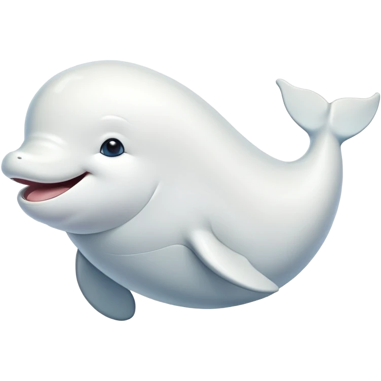 Beluga whale emoji emoji