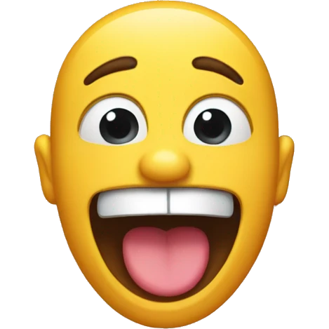 Emoji waving with tongue out emoji
