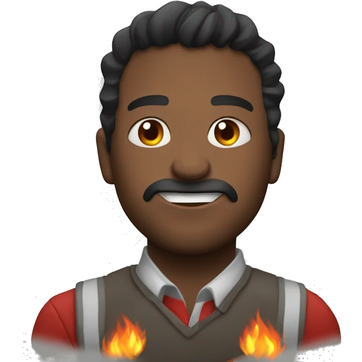 Manos de trato y fuego emoji