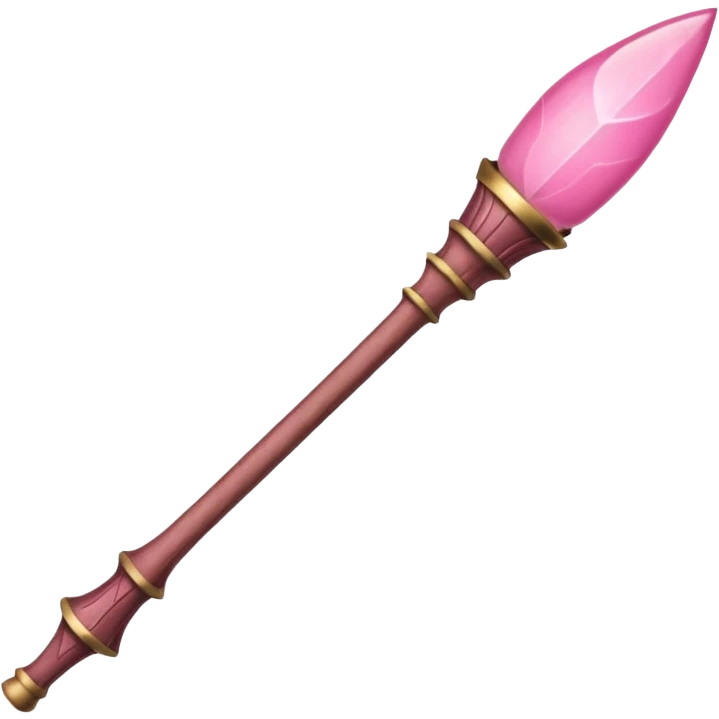 Pink Harry Potter wand emoji